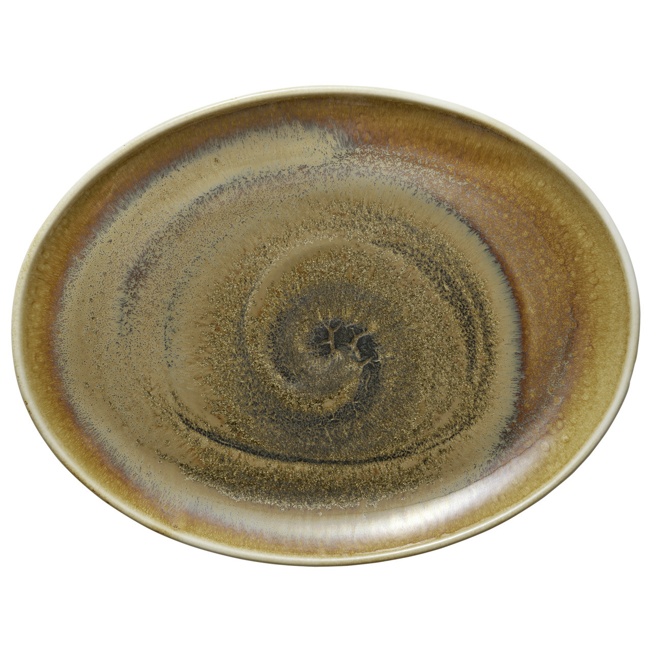 Perfect Match, Coupplatte oval 308 x 239 mm Cumin